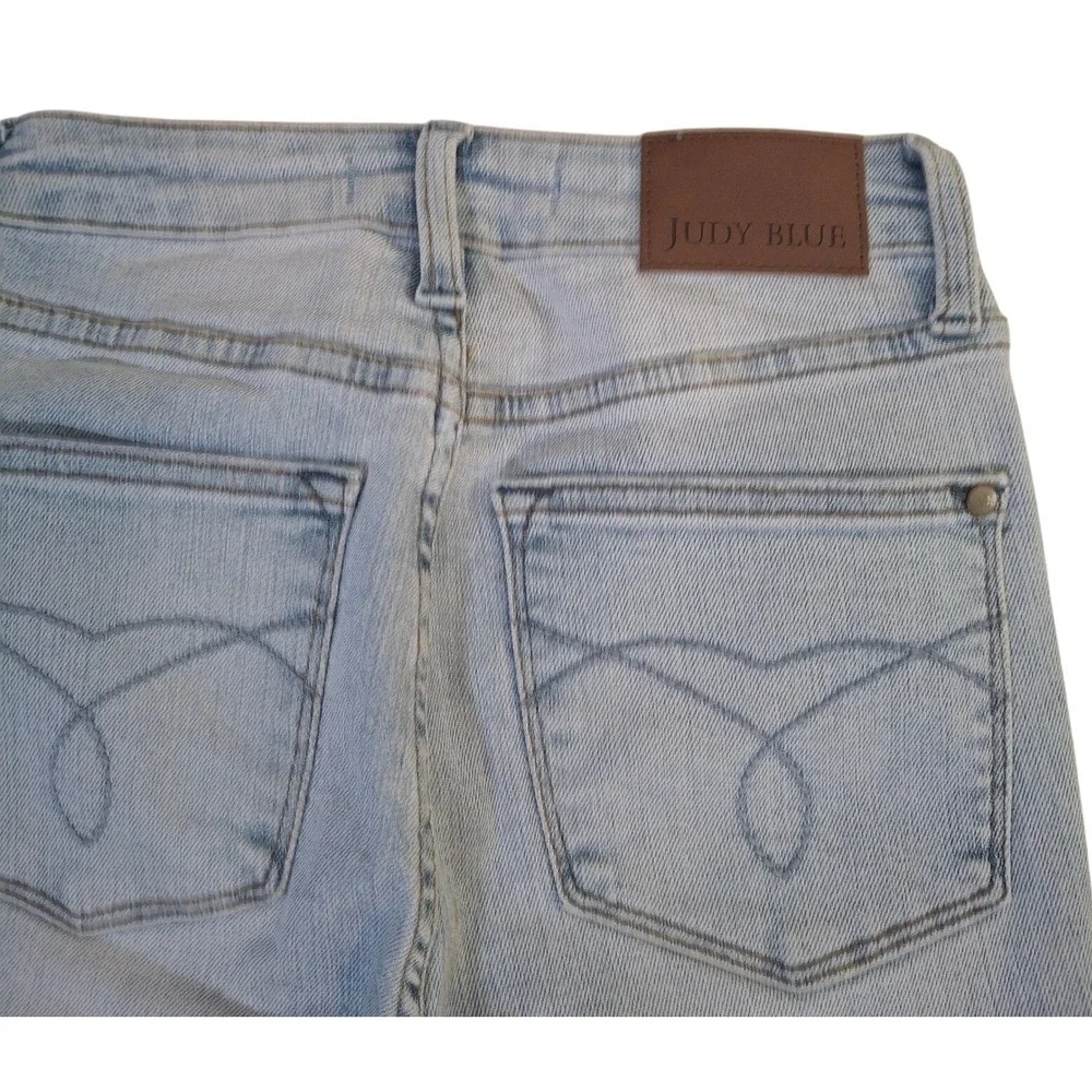 Judy Blue Bootcut Jeans Light Wash High Rise Stretch Denim JB88784 Womens 0/24S